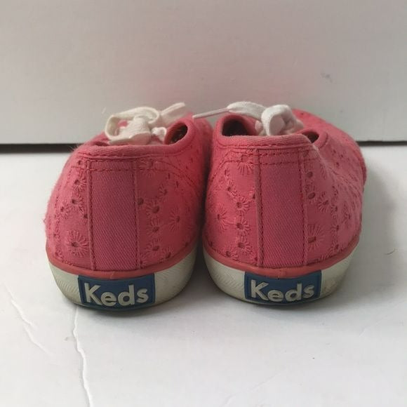 KEDS Coral Champion Eyelet Sneakers Size 8.5