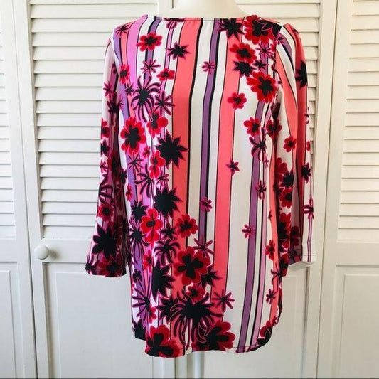 BOB MACKIE Long Sleeve Blouse Size XS (New with tags)