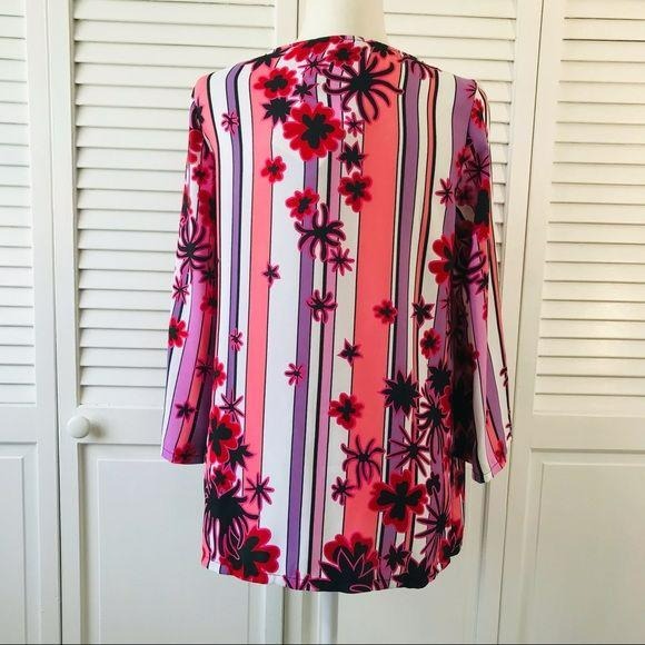 BOB MACKIE Long Sleeve Blouse Size XS (New with tags)