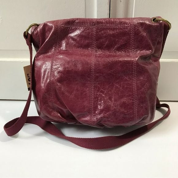 THE SAK Deora Wine Soft Leather Crossbody Bag
