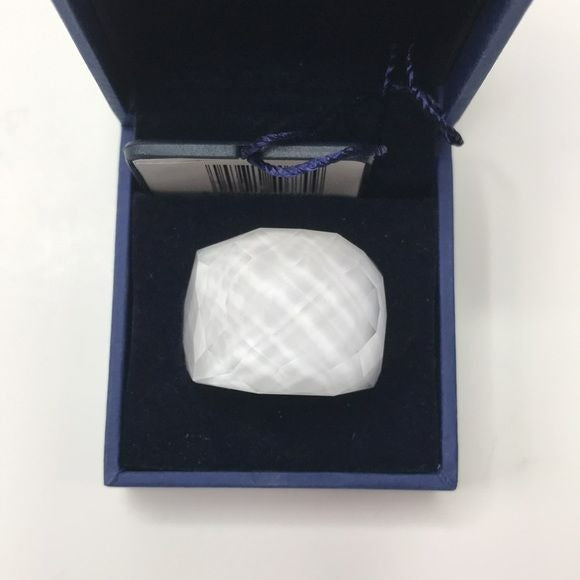 SWAROVSKI White Crystal Cry Ring Size 8 (New in box)