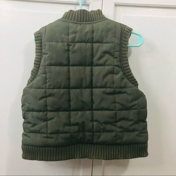 JANIE AND JACK Green Vest Size 2T