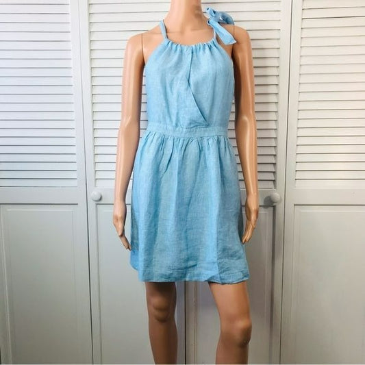 ISLAND COMPANY Poseidon Linen Pixie Dress Size S (new with tags)