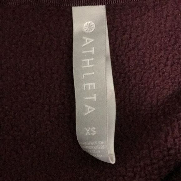 ATHLETA Purple High Collar Sweater Size XS