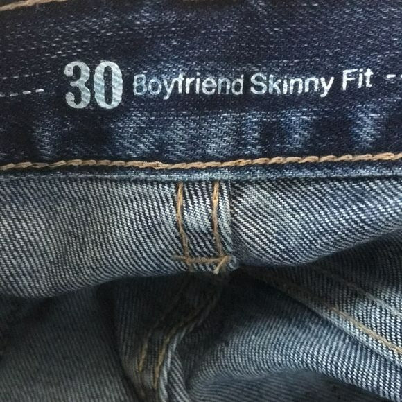 LEVI’S Blue Boyfriend Skinny Fit Jeans Size 30