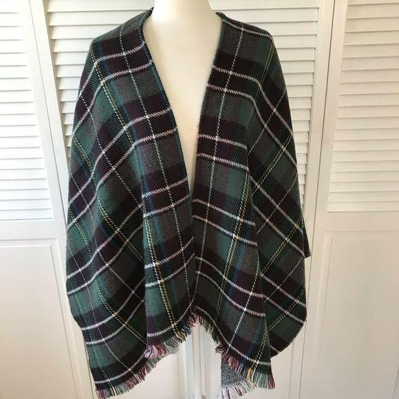 COLLECTIONEIGHTEEN  Reversible Plaid Wrap