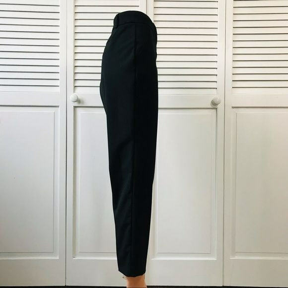 *NEW* APT. 9 Black Mid Rise Slim Straight Cropped Dress Pants