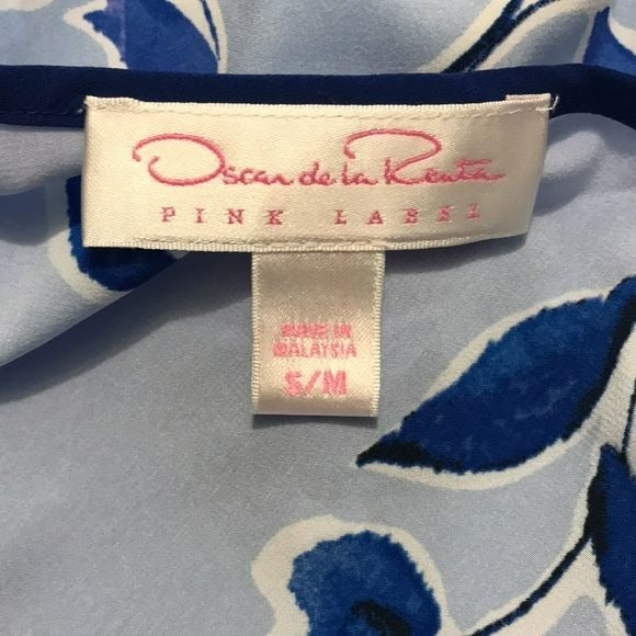 OACAR DE LA RENTA Pink Label Loungewear Nightgown Size S/M
