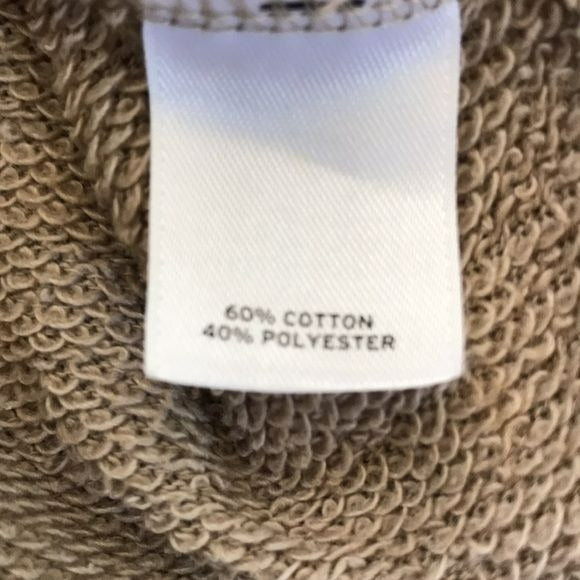 CASLON Tan Hooded Sweatshirt Size M