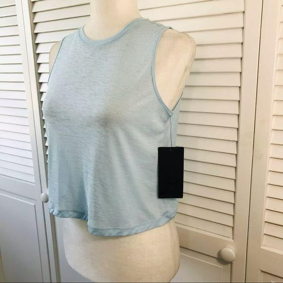 *NEW* 90 DEGREE Blue Sheer Crop Top