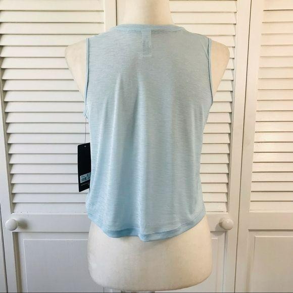 *NEW* 90 DEGREE Blue Sheer Crop Top