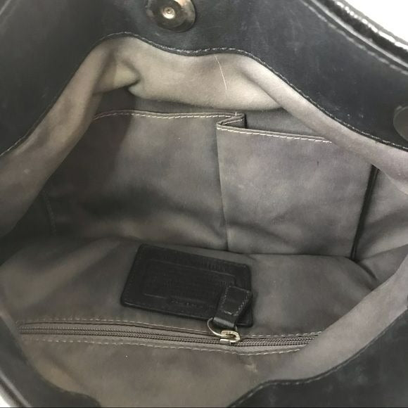 COACH Black Fabric Crossbody Bag