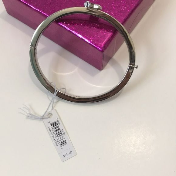 COACH Silver Shooting Star Bangle Bracelet (New with tags)