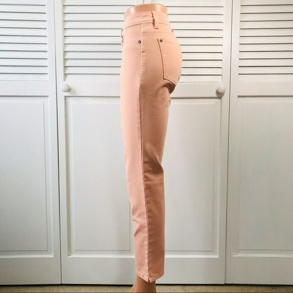 DL1961 Light Pink Angel Mid-Rise Skinny Ankle Jeans Size 29