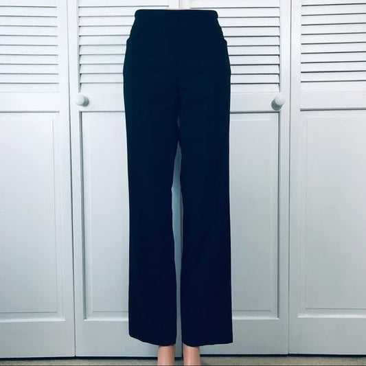 TIME AND TRU Black Mid-Rise Straight Leg Dress Pants Size S  (new with tags)