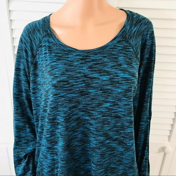 RBX Blue Black Long Sleeve Shirt Size 2X