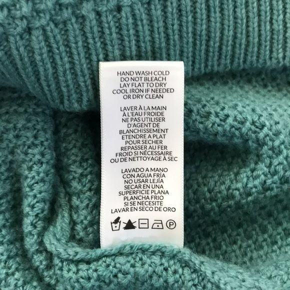 SPLENDID Turquoises Knit Pullover Sweater Size L