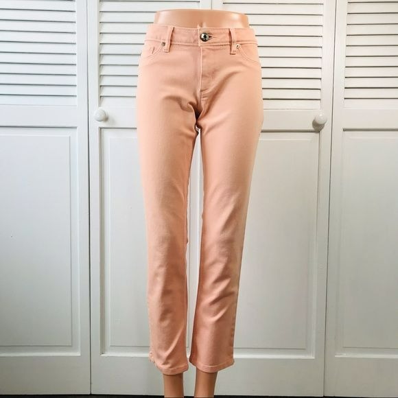 DL1961 Light Pink Angel Mid-Rise Skinny Ankle Jeans Size 29