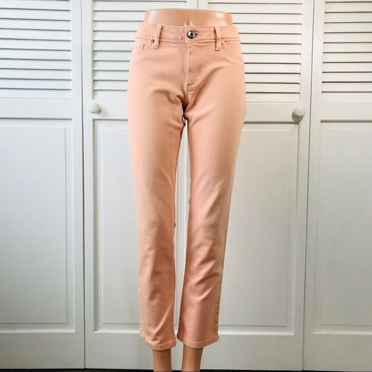 DL1961 Light Pink Angel Mid-Rise Skinny Ankle Jeans Size 29