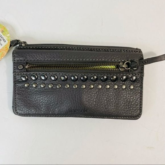 THE SAK Slate Stud Sanibel Leather Wallet (new with tags)