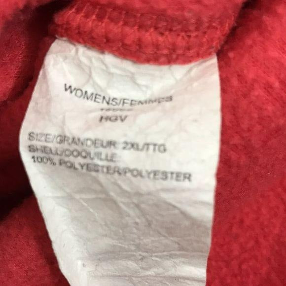 WOOLRICH Pink Fleece Vest Size 2XL