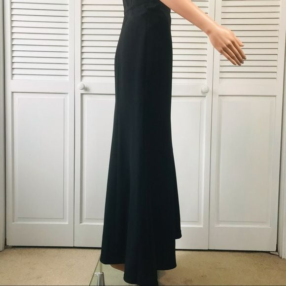 BCBGMAXAZRIA Black Valerie Evening Gown