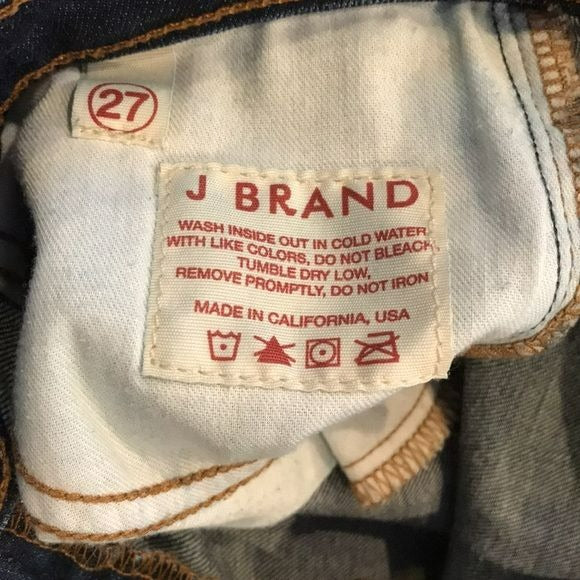 J BRAND Dark Blue Jeans Size 27