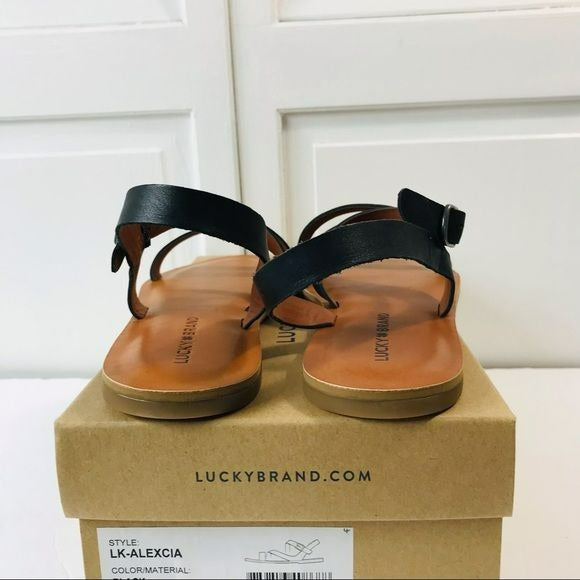 LUCKY BRAND Black LK-Alexcia Sandals Size 9M (new in box)