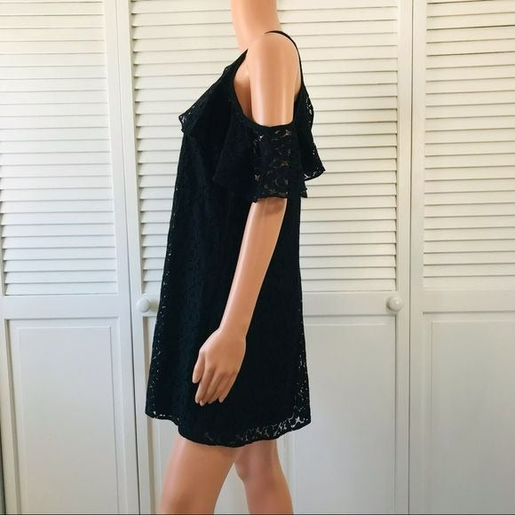 CANDIE’S Black Lace Dress Size M