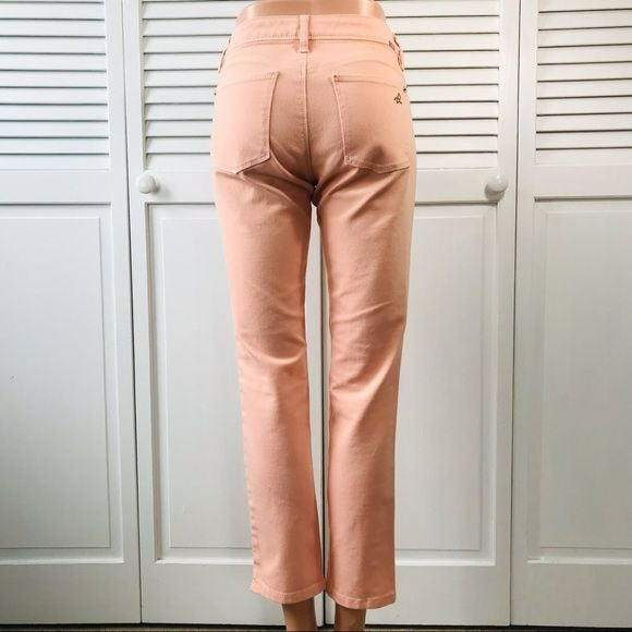 DL1961 Light Pink Angel Mid-Rise Skinny Ankle Jeans Size 29