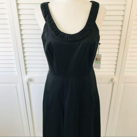 *NEW* CALVIN KLEIN Black Belted Dress Size 8