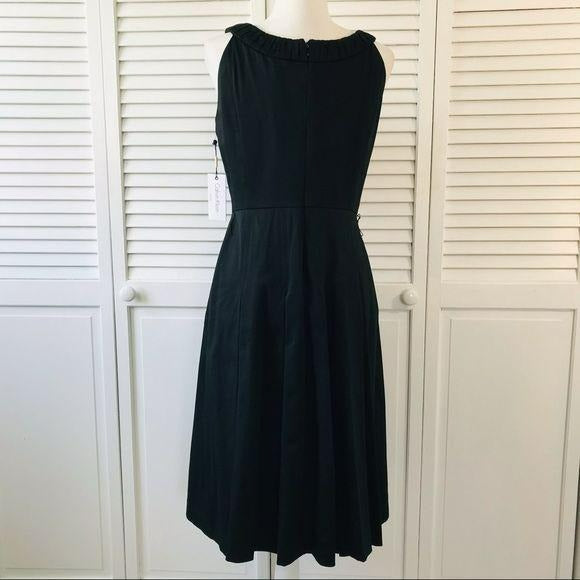 *NEW* CALVIN KLEIN Black Belted Dress Size 8