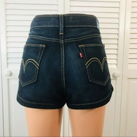 LEVI’S Dark Blue Jean Shorts