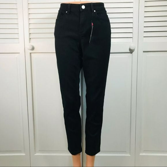 *NEW* A.N.A. Black Mid-Rise Skinny Ankle Jeans Size 8