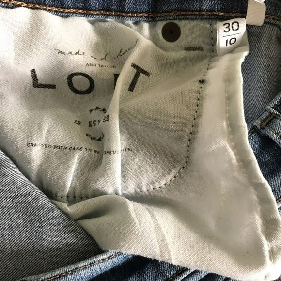 LOFT Blue Jeans Size 30