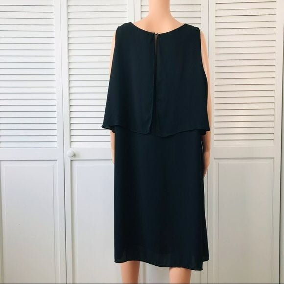 VINCE CAMUTO Black Sleeveless Dress Size 2X