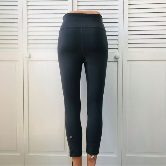 LULULEMON Gray Skinny Will Pants Size 6