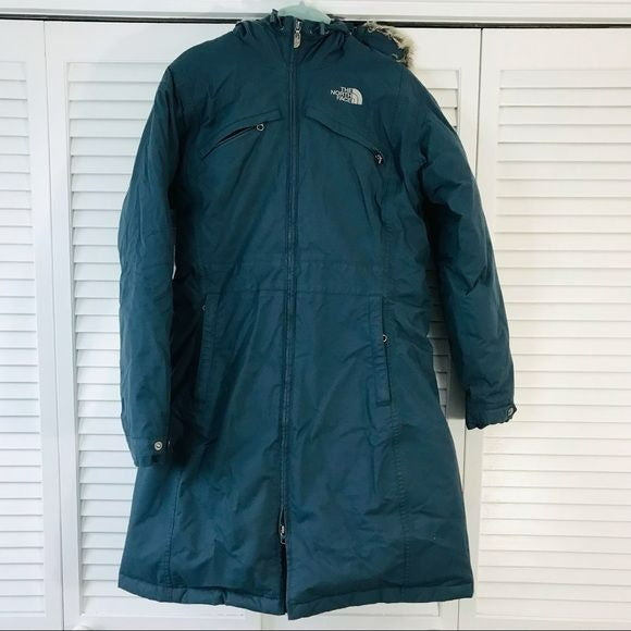 THE NORTH FACE Teal Arctic Hyvent Parka Size M