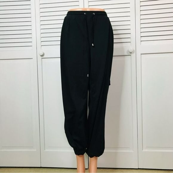 NANETTE By Nanette Lepore Black High Waist Cropped Pants Size XL