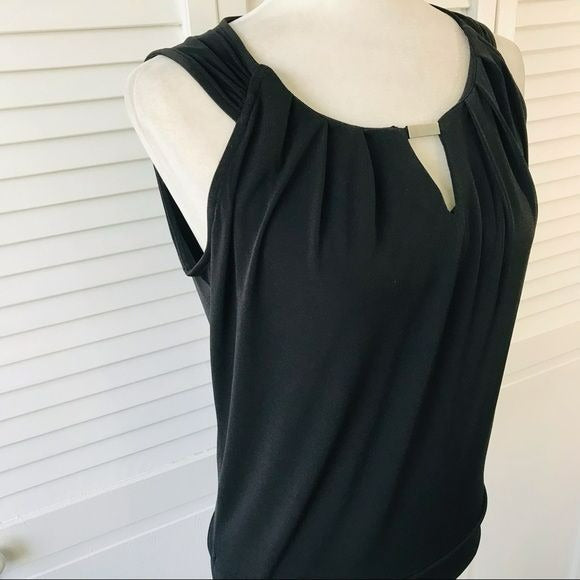 NEW YORK & COMPANY Black Sleeveless Shirt Size XS (New with tags)