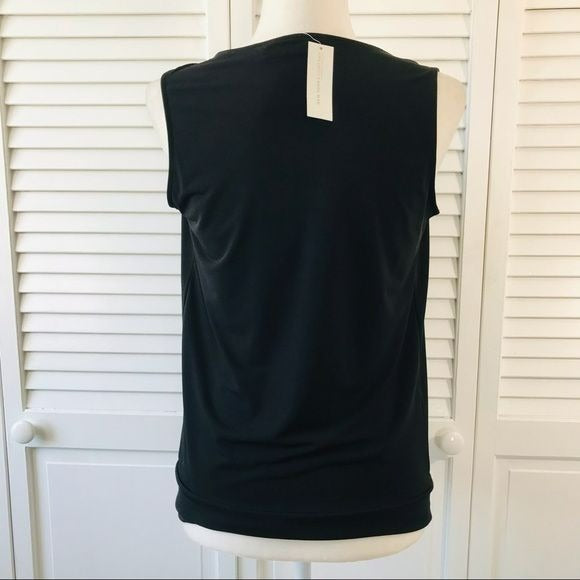 NEW YORK & COMPANY Black Sleeveless Shirt Size XS (New with tags)