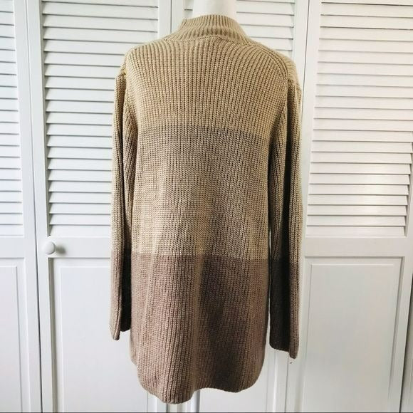 CALVIN KLEIN Tan Brown Sweater Size XL