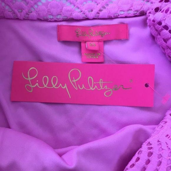 *NEW* LILLY PULITZER Lilac Rose Lexa Dress Size XS