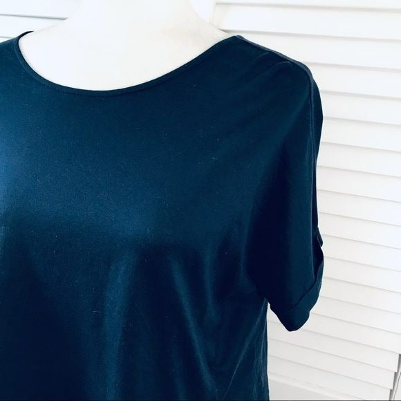 ANTHROPOLOGIE ERI + ALI Blue Shirt Size S