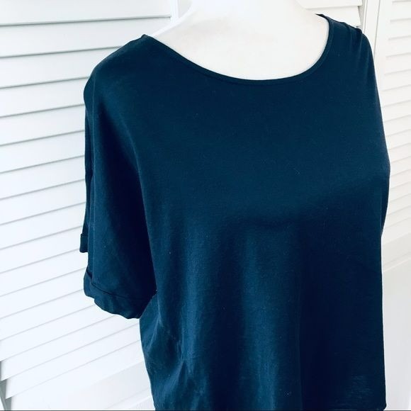 ANTHROPOLOGIE ERI + ALI Blue Shirt Size S