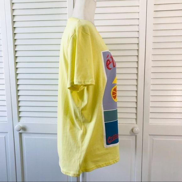 *NEW* FRENCH CONNECTION Yellow Short Sleeve Tee