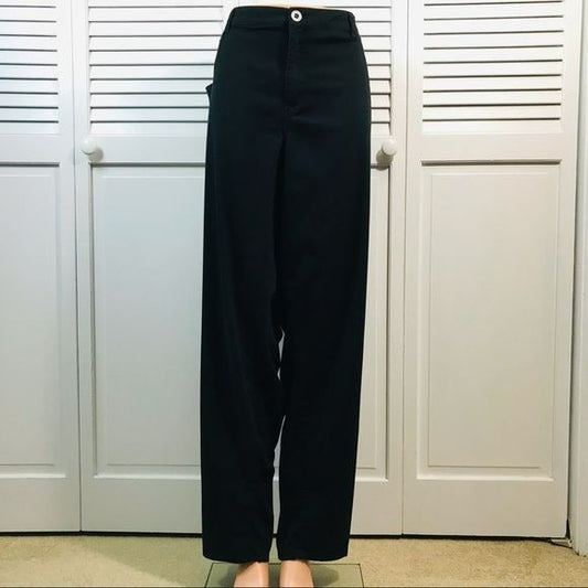 LANE BRYANT Black Plus Size Pants Size 28