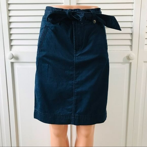 TOMMY HILFIGER Navy Blue Skirt