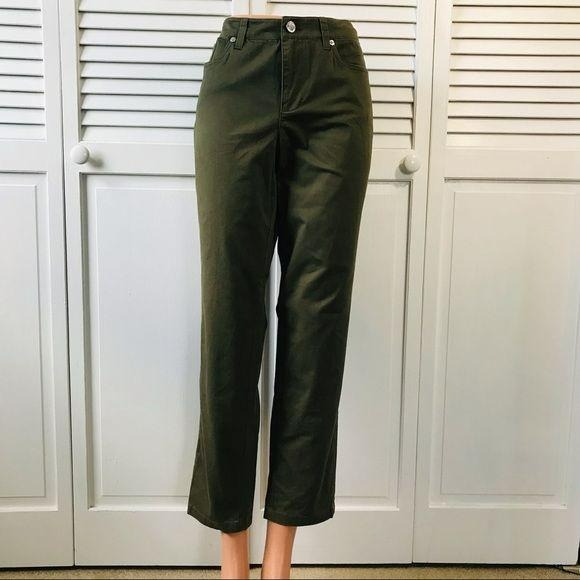 *NEW* BROOKS BROTHERS Green Natalie Fit Pants