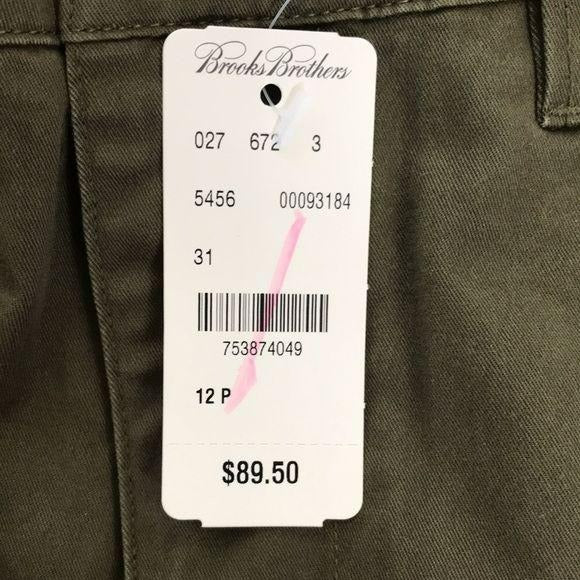 *NEW* BROOKS BROTHERS Green Natalie Fit Pants